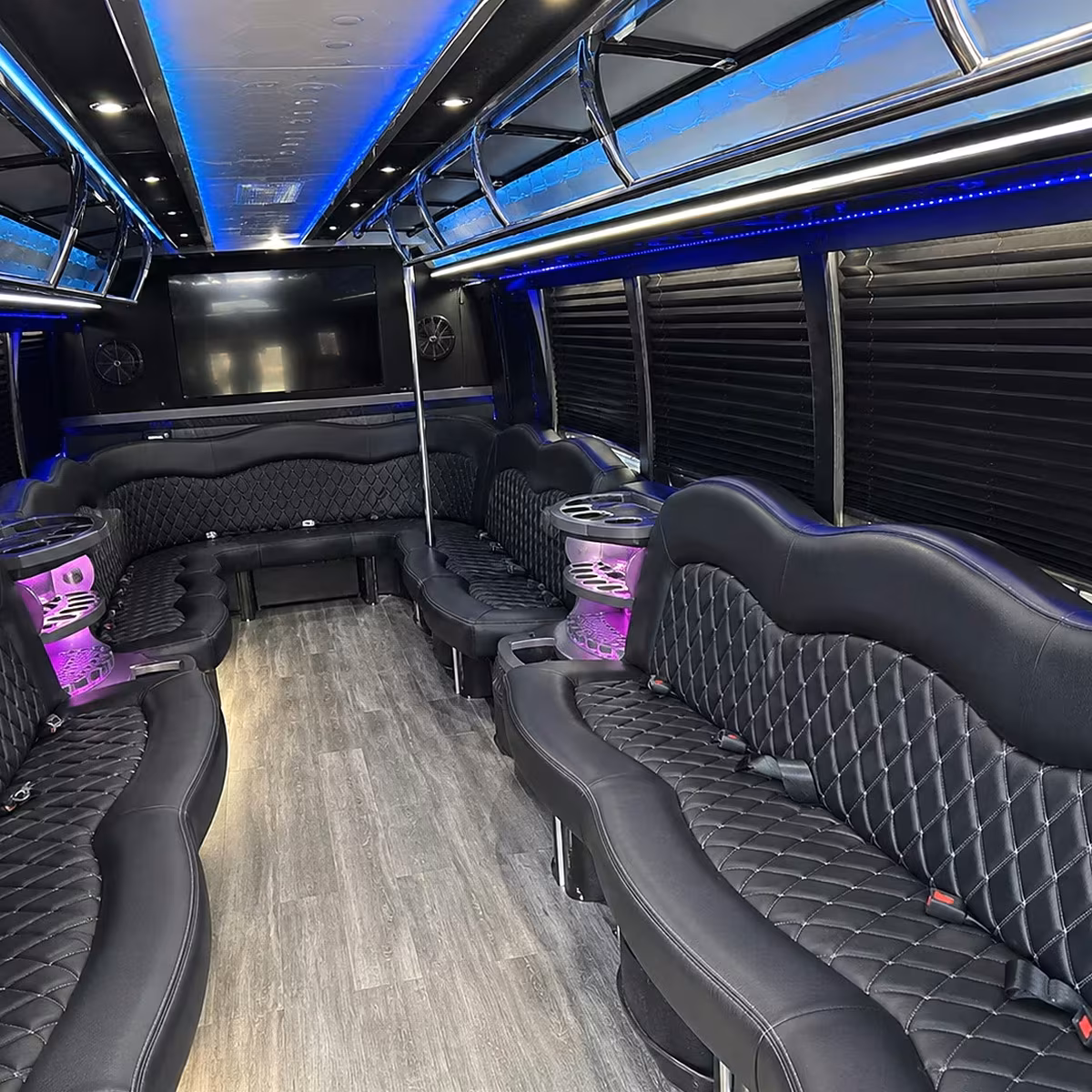 party bus interior