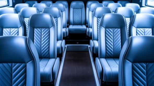 cincinnati 28 passenger minibus inside