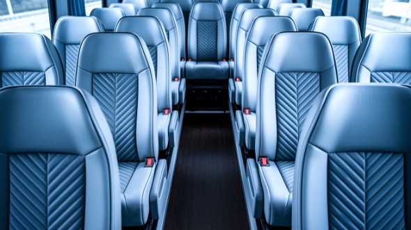 cincinnati 28 passenger minibus interior