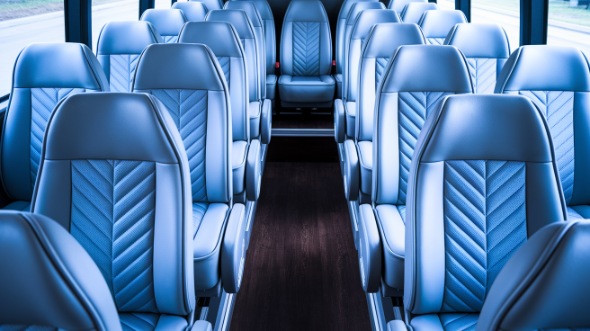 cincinnati 35 passenger minibus inside