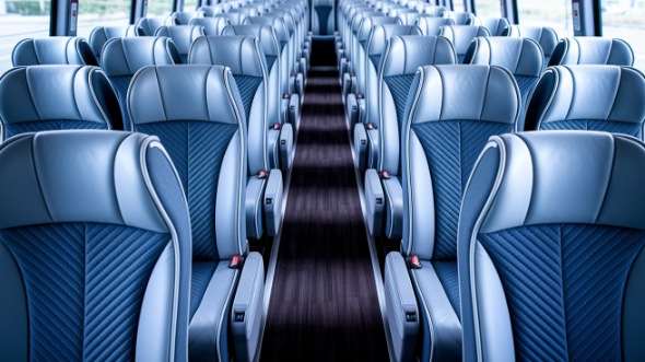 cincinnati 55 passenger charter bus interior
