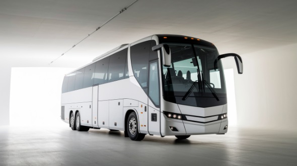 cincinnati 56 passenger charter bus